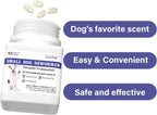 De-Wormer for Puppies and Small Dogs, Dewormer Chewables, (pyrantel pamoate/praziquantel) Controls Tapeworms, Roundworms & Hookworms, Easy to Administer Canine Worm Treatment