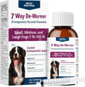 Dewormer for Dogs, with Praziquantel & Pyrantel Pamoate, Helps Control Tapeworms, Roundworms & Hookworms, Dog Wormer Liquid Formula, 3.38 fl oz (100 mL), for Small, Medium & Large Dogs 5–200 lbs